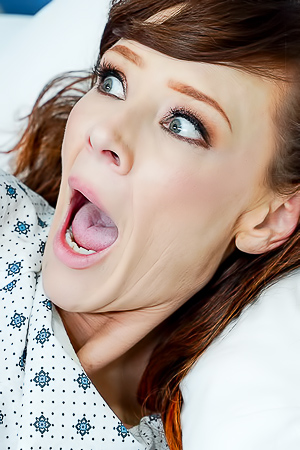 Audrey Hollander Craving Secret Pleasure in Hospital Room